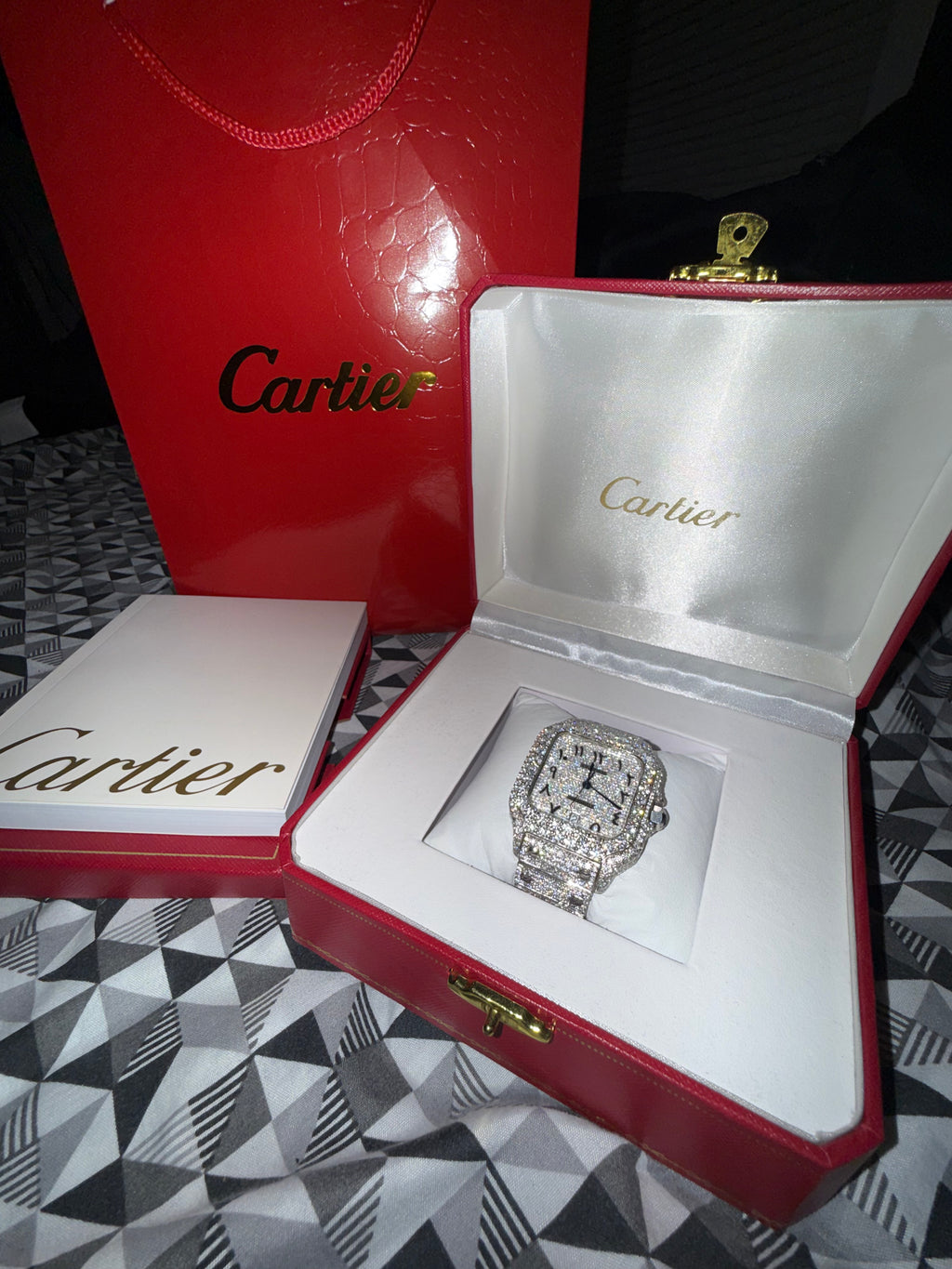 Cartier santos Arabic Dial