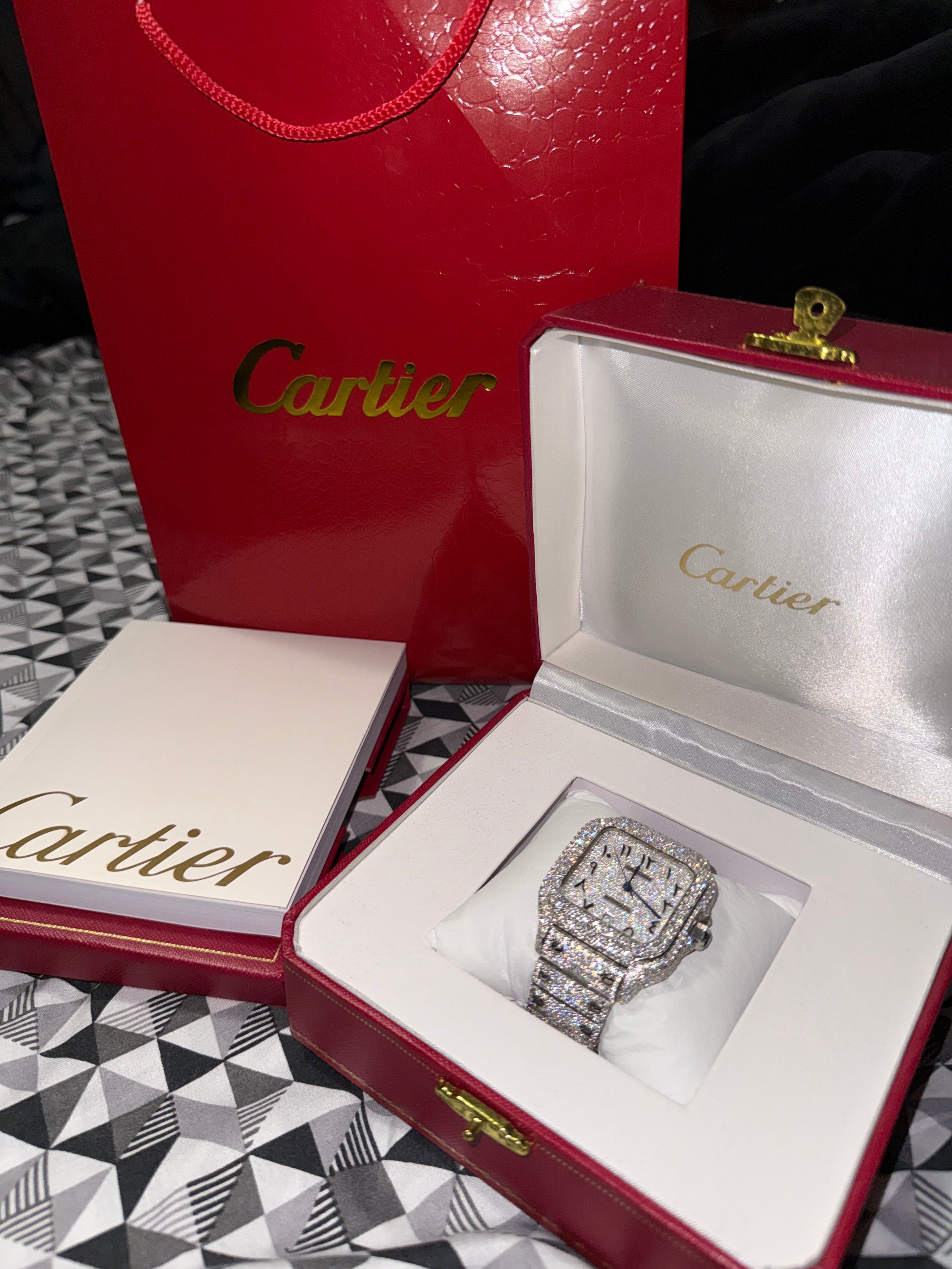 Cartier santos Arabic Dial
