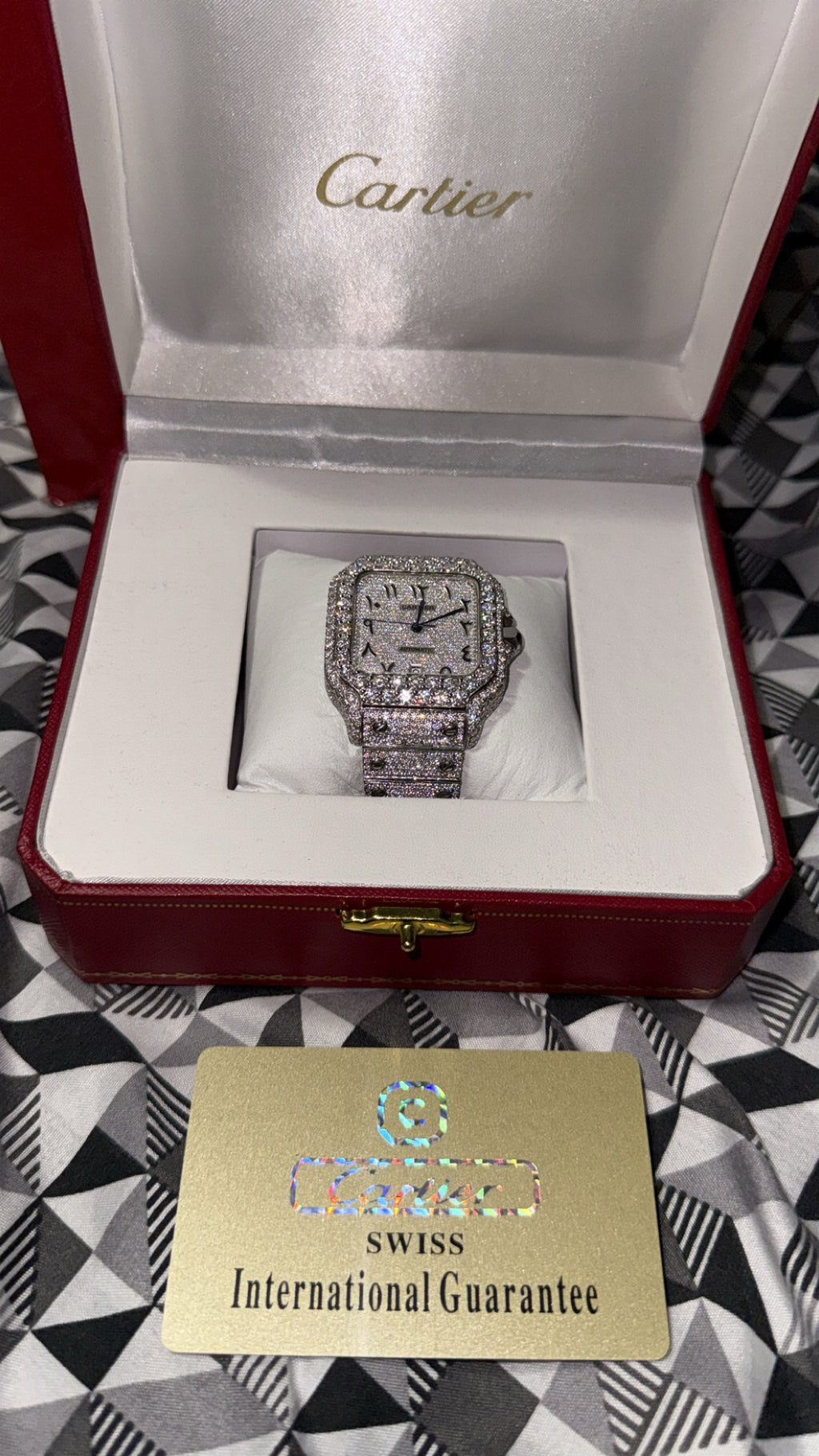 Cartier santos Arabic Dial