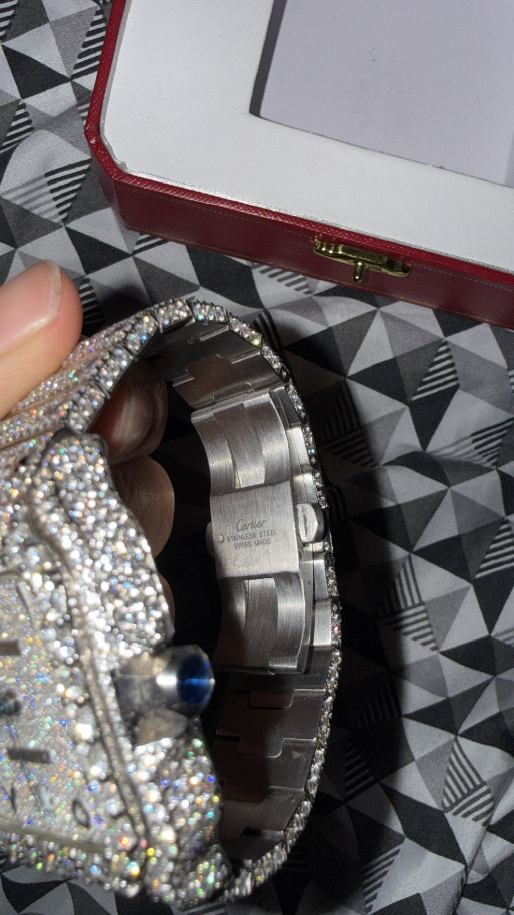 Cartier santos Arabic Dial
