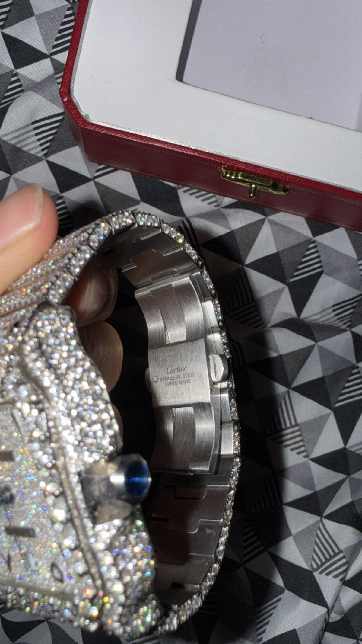 Cartier santos Arabic Dial