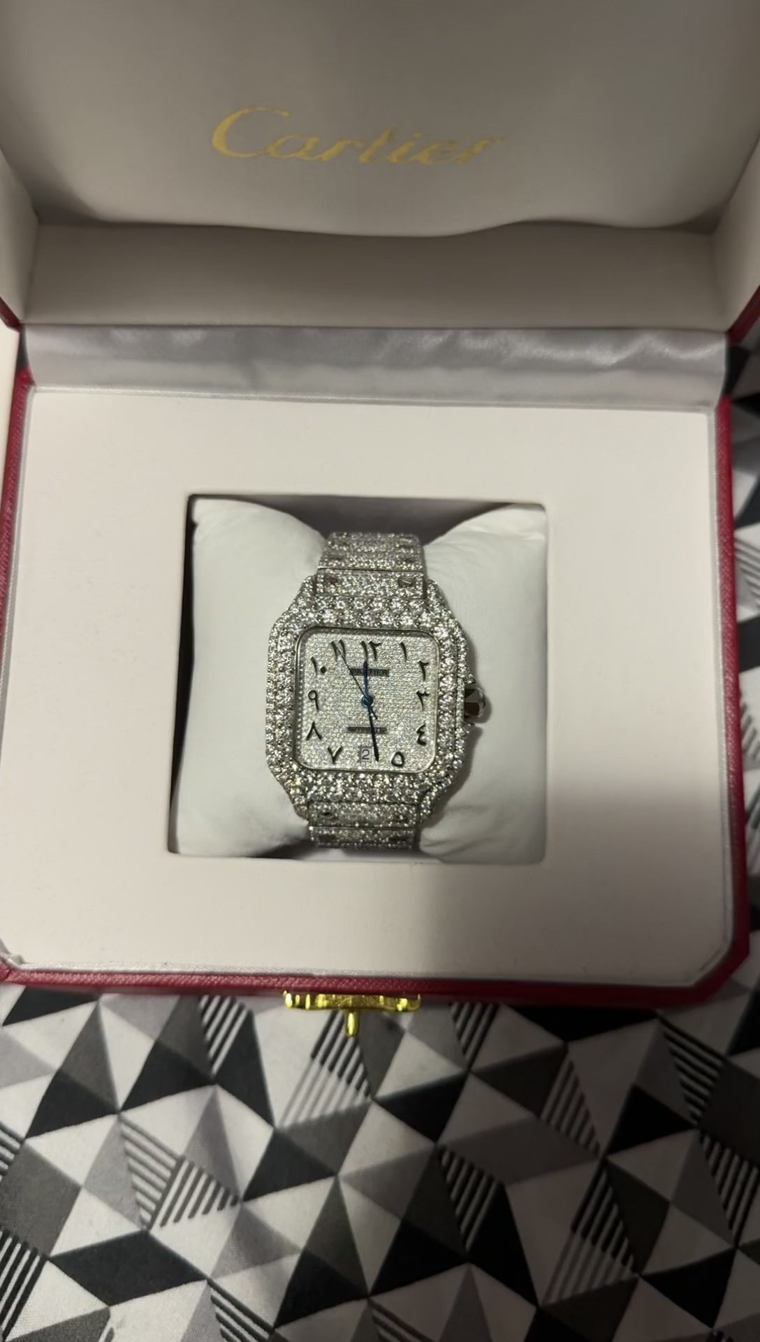 Cartier santos Arabic Dial